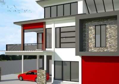 Pelan Cadangan Membina 1 unit Rumah Kediaman 2 Tingkat di Sepang, Selangor.