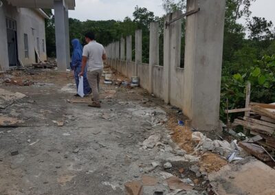 Melawat tapak cadangan membina 1 unit banglo 1 tingkat di Sg Merab, Selangor.