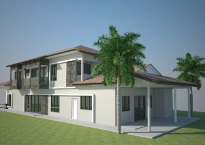 Cadangan Membina 1 Unit Rumah Banglo Dua Tingkat di Senawang, Negeri Sembilan.